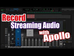 Record Streaming & Computer Playback in you DAW with UA Apollo (Record Back/Loopback)