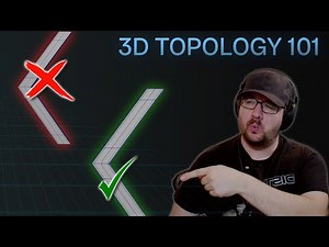 3D Modeling Topology Using Kites for Corner Supports | Topology 101