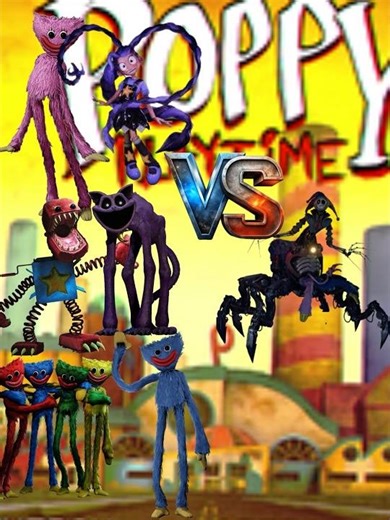 POPPY PLAYTIME: ALL MONSTERS ASSEMBLE! 😱 #Shorts