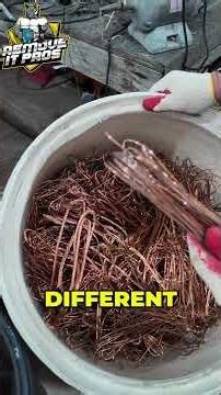 Pro Scrap Tips: Bare Bright Copper Get The Most $$$