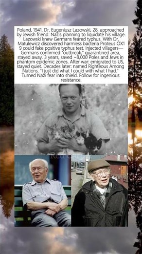 THE DOCTOR WHO SAVED 8,000 BY FAKING A TYPHUS EPIDEMIC