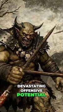 Ogres: More Than Just Brute Force, They're SMART! #shorts