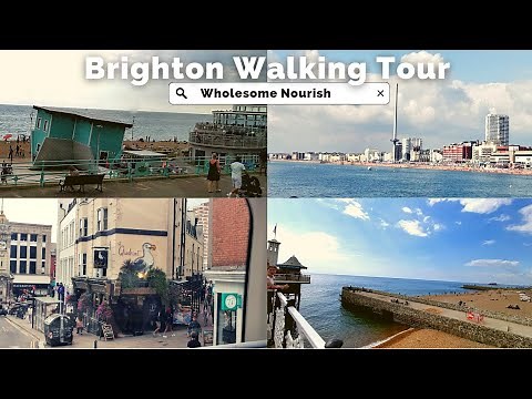 Brighton Walking Tour | Brighton and Hove | The Lanes Brighton | Best Walking Tour Brighton UK