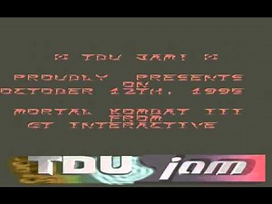 Razor 1911 - TDU Jam Intro #1 (DOS) 1995
