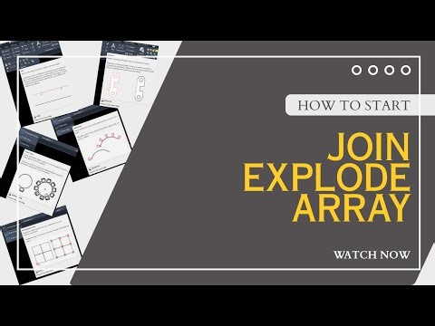 اتوکد رو قورت بده! | فرمان JOIN, EXPLODE و ARRAY