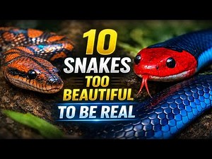 10 Snakes That Look Too Beautiful to Be REAL