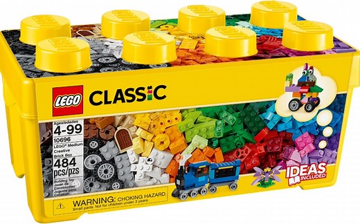 乐高 经典创意 10696 经典创意积木盒 速组评测