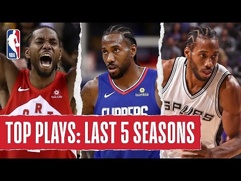 Kawhi Leonard's TOP PLAYS | Last 5 Seasons