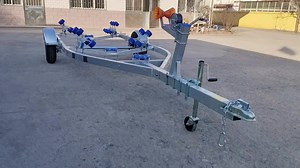 Inflatable Boat Trailer Galvanized Boat Trailer Rollers with Aluminum Boat Trailer
