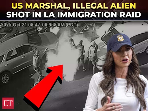 US Marshal, illegal alien shot in LA raid; DHS blames ‘sanctuary policies’ | Immigration Crackdown