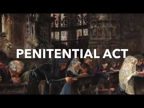 PENITENTIAL ACT I Confess Prayer at Mass ✝️ Learn, Repeat, Memorize Catholic Prayers #23