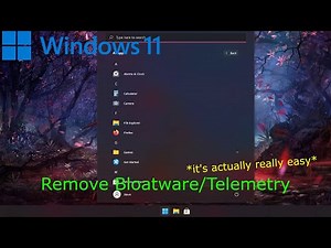 How to Remove ALL Bloatware in Windows 11