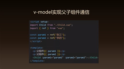 前端面试：如何使用 v-model 实现父子组件通信？