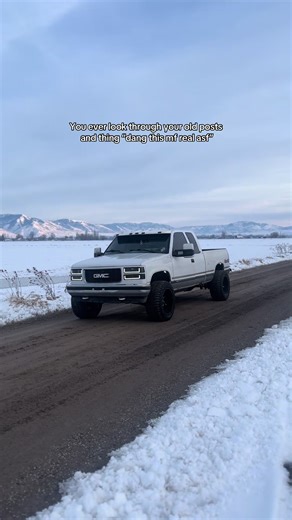 Realest mf out here #real #obs #gmcsierra #insnowwhitewetrust #fyp