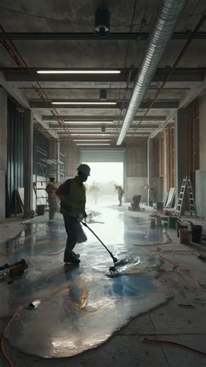 From an empty industrial garage to a jaw-dropping luxury supercar