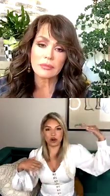 ICYMI: Marie Osmond caught up today with "Love Is Blind" couple Giannina Gibelli and Damian Powers in “The Talk Chat Room.” The pair talked about their love story and experience dating on the show, working through the ups and downs of their relationship, their favorite couples from the show and more💕. | The Talk