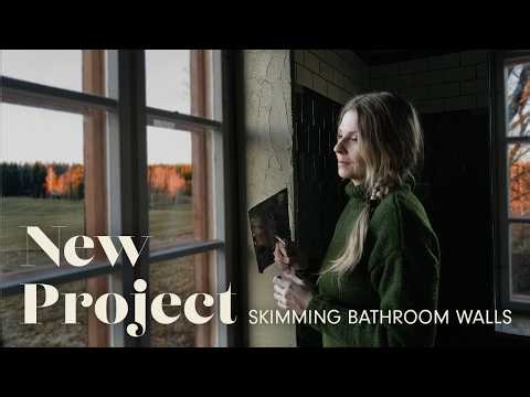 Building a Vintage Bathroom in My 1800s Log House – Slow Renovation in Rural Finland