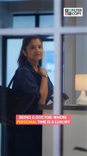 FilterCopy on Instagram: "The clock never stops for the doctors ⏱️✖️ // @breathefreeworld Loved this clip? Go watch ‘When a Doctor Falls For a Doctor’ on FilterCopy’s YouTube channel!"