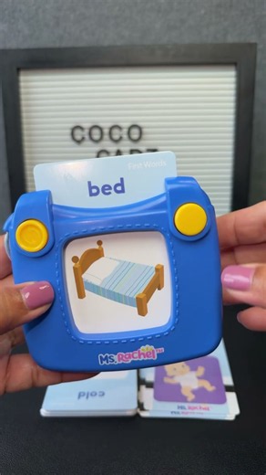 Ms RACHEL First Words Learning Cards