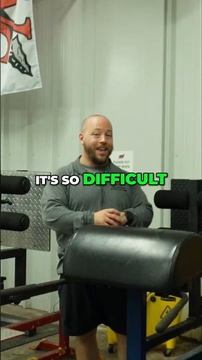 Glute Ham Raise: Why It's SO HARD (and How to Master It) #fitness #workout #shorts