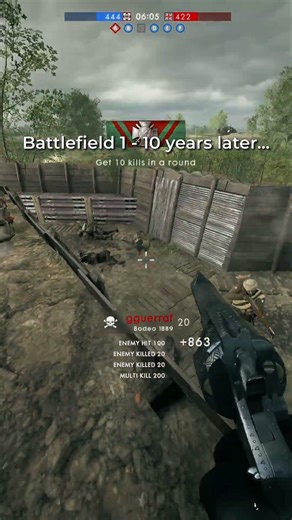Battlefield 1 was absolutely LEGENDARY 🥹🔥 #battlefield1 #nostalgia