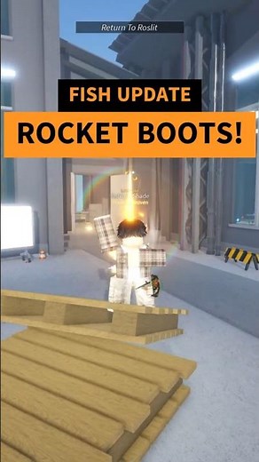 NEW ROCKET BOOTS UPDATE!! | Fisch #fisch #roblox #gaming