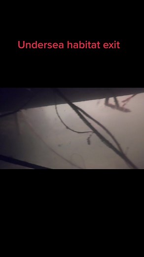 Exploring Undersea Habitat: Exiting the Underwater House from the Airlock