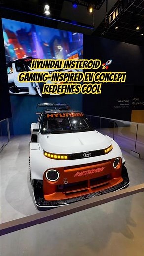 Hyundai INSTEROID 🚀 Gaming-Inspired EV Concept Redefines Cool