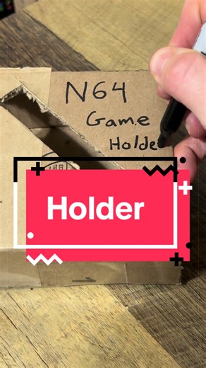 Creating a Cardboard Game Organizer for N64