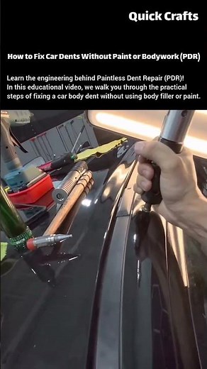 How to Fix Car Dents Without Paint or Bodywork (PDR)