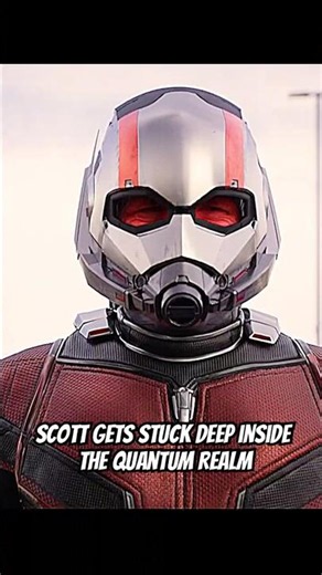 Scott gets stuck deep inside the Quantum Realm #film #shorts #foryou