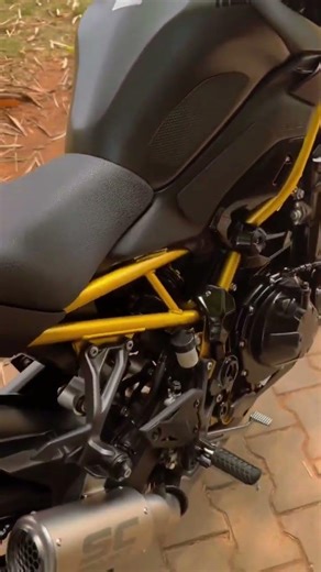 Nawasaki#z900 SC Project Exhaust Install Insane Sound #kawasaki #reelstrending #biker #shorts