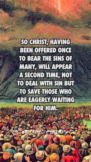 Jesus Is Coming Again | Hebrews 9:28 #jesuschrist