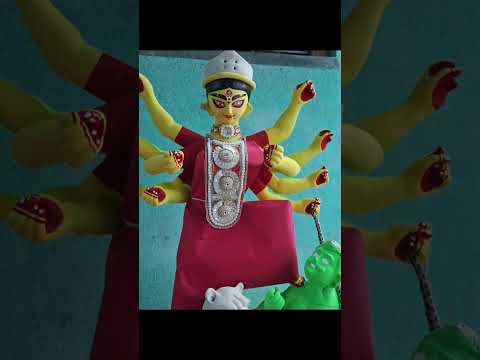 Durga Idol Making ll Durga Murti Banana #short#shorts#youtube shorts #yt shorts
