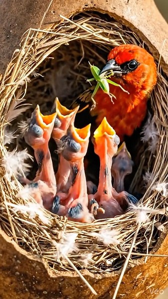 ANIMAL POV Secret Life of the Red headed Weaver Bird