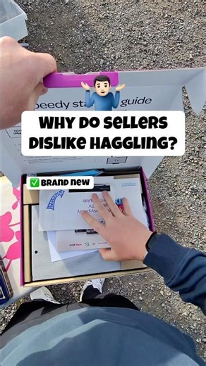 Why do sellers hate haggling so much 🤷🏻‍♂️ it’s a Carboot sale 🤨