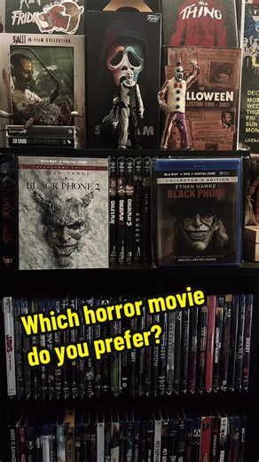 The grabber is literally Freddy in the sequel… peak. #horror #extremehorror #bluray #dvdcollector #theblackphone