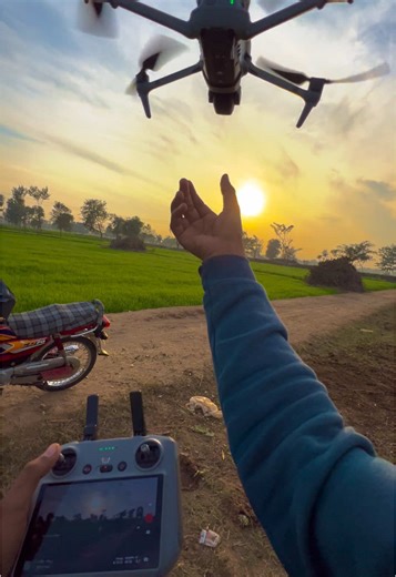 DJI Air 3S Landing Drone