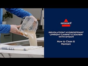How to Clean & Maintain | Revolution® HydroSteam® Upright Carpet Cleaner with Steam