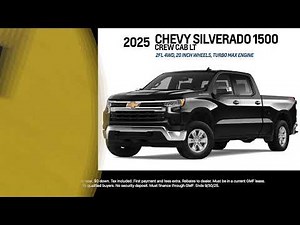 Visit Matthews Chevrolet in Vestal and Check Out The 2025 Equinox LT or 2025 Silverado 1500 Crew Cab