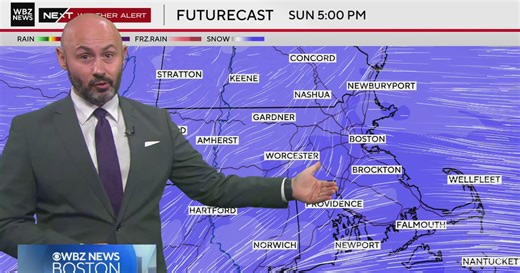 WBZ NEXT Weather forecast for Boston area with bitter cold and heavy snow this weekend