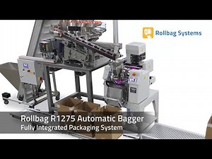 Rollbag R1275 Automatic Bagger for Injection Molded Parts - Packing Pacifiers