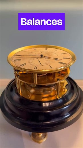 If you can’t use a pendulum, use a balance. You’ll often find balance wheels in smaller clocks and watches, where they provide the time base analogous to a pendulum in a pendulum clock. We have a few balances at The Clockworks - mostly, though not exclusively, in clocks intended for use at sea. Here are some favourites. #clocksofinstagram #balancewheel #watchmaking | The Clockworks