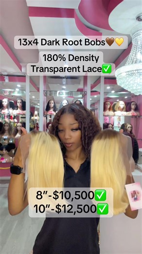 Our 13x4 Dark Root Bob Wigs are giving effortless beauty ✨ ✔️ 180% Density ✔️ Transparent Lace ✔️ Natural dark roots ✔️ Beginner friendly Prices: 8” – $10,500 10” – $12,500 Perfect for an everyday classy look 🤎 ✨ How to shop with us: 📍 Visit our store Shop 13, Bargain Mall, Clock Tower, Kingston 📦 Islandwide delivery available Delivery through Knutsford Express & ZipMail 📲 WhatsApp or Call: 876-898-3278 💬 You can also send us a DM to order Follow us: @souniquehair_ #SoUniqueHair #BobWigsJA 