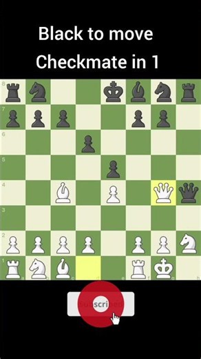 find the checkmate move #chess #checkmate #chesstamil #tamilchess #chesspuzzle #checkmatepattern