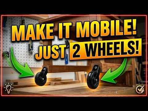 Why I Put Wheels on ONLY 2 Legs (Game Changer!)