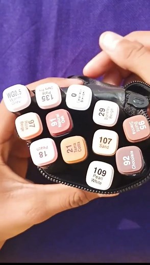 Mastering Skin Tones with Oytra Alcohol Markers 12 Colour Set Review