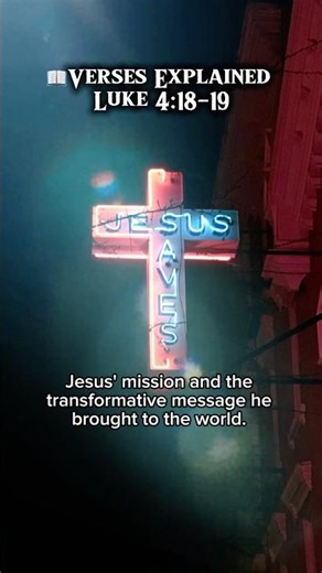 📖Verses Explained: Luke 4:18-19 #jesus #luke #gospelofluke #christiantiktok #verseoftheday #god
