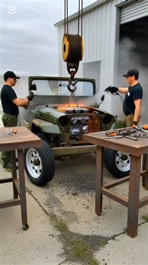 Rusty Army Jeep Full Restoration | Scrap to Beast Transformation.