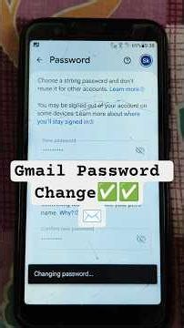 Gmail Password Change | Gmail Password kaise Change Kare #gmailpasswordchange